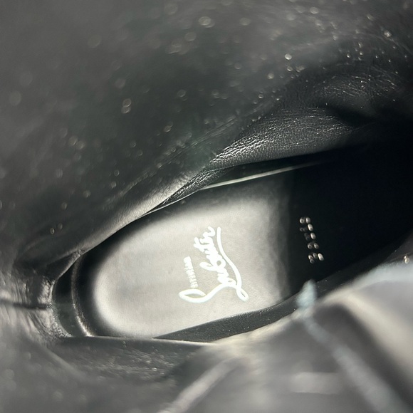 Christian Louboutin women's Dune bike spike Moto boots size 39 made in Italy - Picture 7 of 13